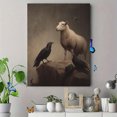 thumbnail image 4 of Qisvanset Zebra Red Balloon Canvas Print 12x16 Inch Kids Room Decor, 4 of 8