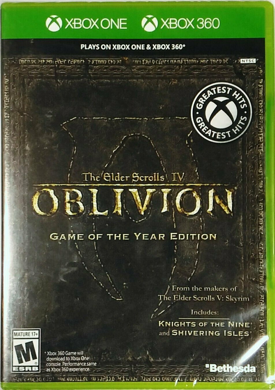 oblivion on xbox one