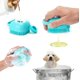 thumbnail image 2 of Cepillo de baño para perros, champú de silicona suave para mascotas, dispensador de masaje con cepillo de ducha, cepillo de dientes para mascotas, cortaúñas y limas de uñas para perros y gatos JAMW Sencillez, 2 of 4