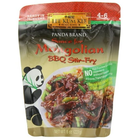 Panda Sauce For Mongolian Beef BBQ Stir Fry 8-Ounce (Pack of