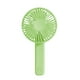 thumbnail image 2 of Mini ventilador de mano recargable por USB | Ventilador de escritorio plegable portátil con 3 velocidades | Ventilador personal para viajes, oficina, escuela y hogar | Rosa o verde, 2 of 8