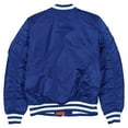thumbnail image 3 of Men's New Era x Alpha Industries Royal New York Mets Full-Zip Bomber Jacket, 3 of 3