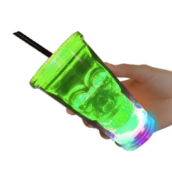 LED Skull Tumbler - Green