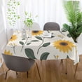 thumbnail image 5 of Yayeee Tablecloths for Rectangular Tables 54 x 72 inch Party Table Cover, Sunflower Pattern, 5 of 6