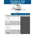thumbnail image 5 of 6" Recessed Slope Ceiling Non-IC New Construction Housing, 5 of 7