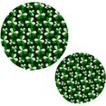 thumbnail image 7 of SKYSONIC Clover Leaves Pot Holders Trivets, 2 Pcs Heat Resistant Trivets,St Patricks Day Cotton Thread Weave Mats for Hot Pads Pans Pot Bowl Teapot for Kitchen Decor, 7 of 7