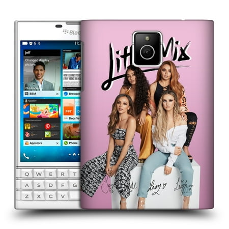 Autographed Collection - OFFICIAL LITTLE MIX AUTOGRAPH COLLECTION HARD BACK CASE FOR BLACKBERRY PHONES