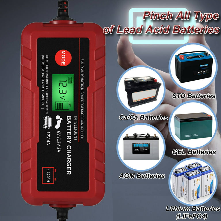 10A 12V Fully Automatic Battery Charger - Schumacher Electric