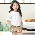 thumbnail image 2 of Ketyyh-chn99 Kids Tops for Girls Kids Girls Loose Tops Soft Short Sleeve Tops White,2-3 Years, 2 of 9