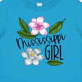 thumbnail image 4 of Inktastic Mississippi Girl Magnolia Flowers and Leaves Girls Baby T-Shirt, 4 of 5