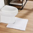 thumbnail image 1 of EcoNesxp Base de Toilette Décorative Lavable en Machine Blanche, 1 of 5