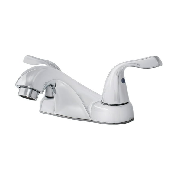 WMF 2-Handle 4" Centerset Bathroom Faucet in Chrome for Bathroom Sink, Washbasin, Vanity, Countertop