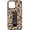 Brown Leopard, variant on Walli Cases iPhone 14 Pro Purse Phone Case with Wallet and Finger Strap - Harvest Fields