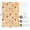 thumbnail image 2 of 2 Pcs Pioneer Flower Floral Print Pattern Kitchen Towels, Funny Microfiber Dish Towel Set, 18" X 26" Tea Towels, 2 of 6