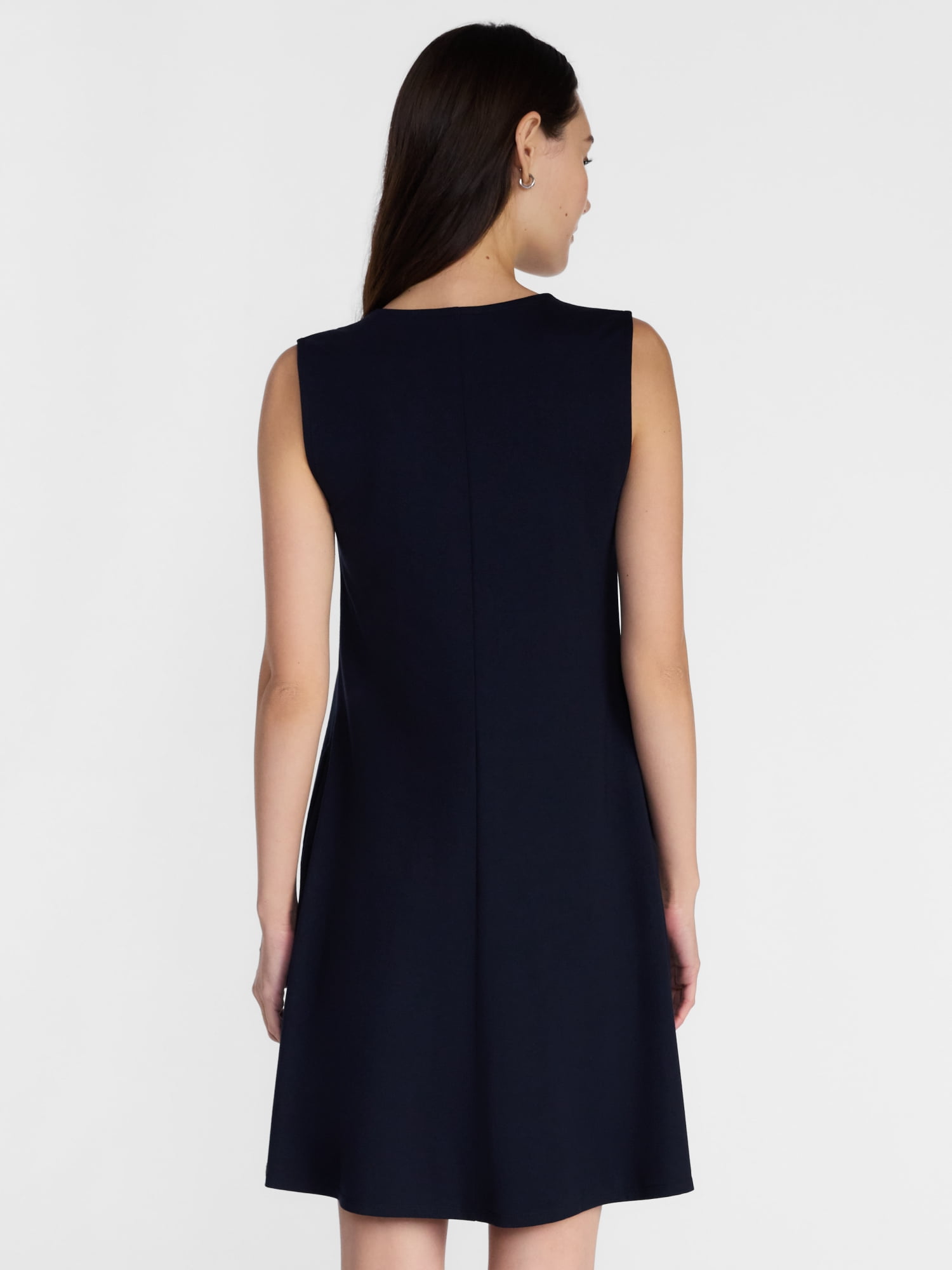 Scenario Women's Fit and Flare Sleeveless Mini Dress, Sizes XS-XXXL