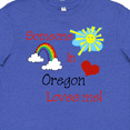 thumbnail image 4 of Inktastic Someone in Oregon Loves Me Youth T-Shirt, 4 of 5