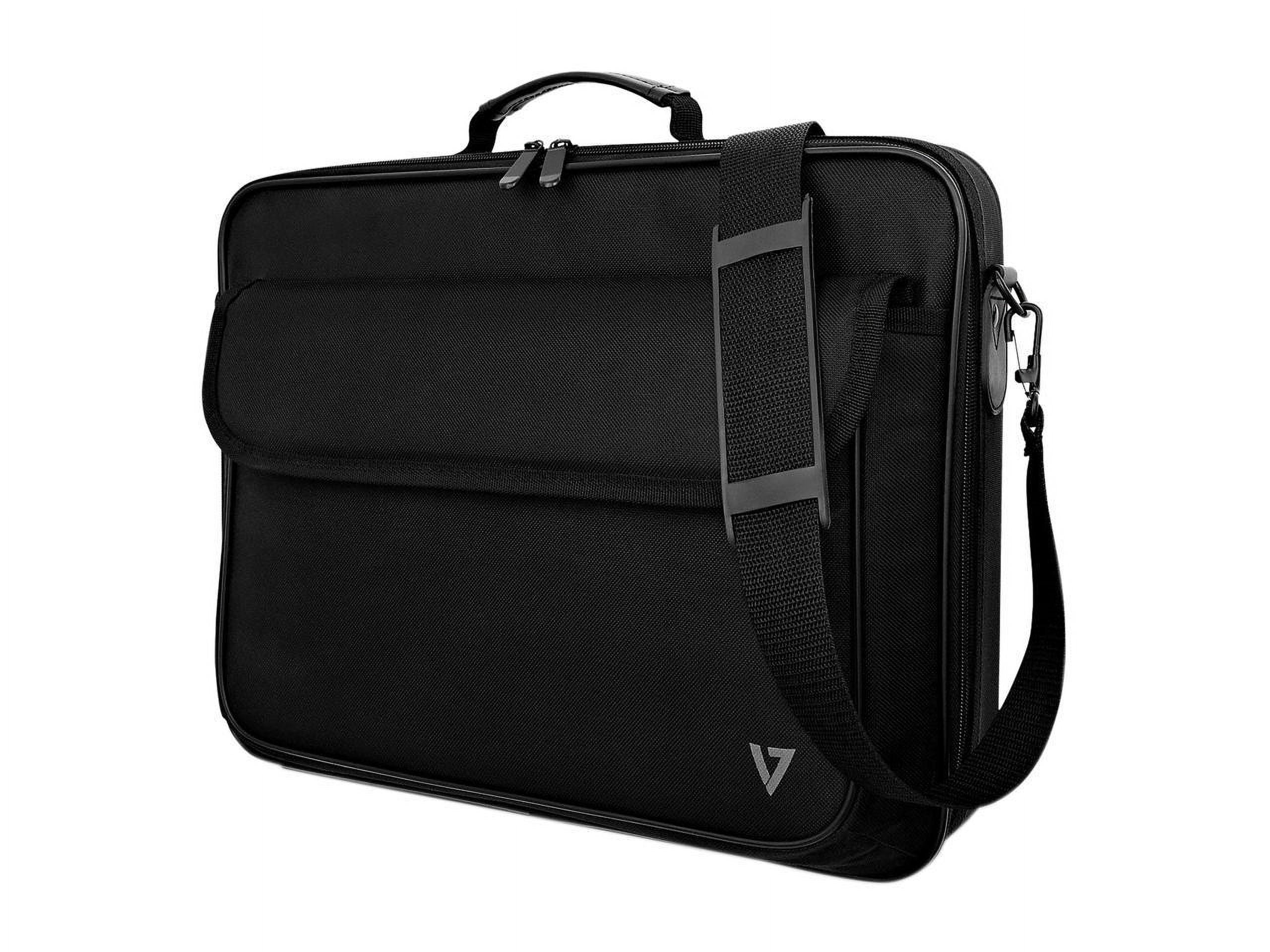 V7 16" Essential Frontloading Laptop Case, Black