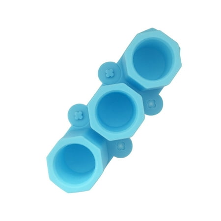 

Uorcsa Premium Diamond Ice Cup 3 Even Silicone Mold Cocktail Silicone Ice Tray Succulent Flower Pot Mold DIY Plaster Mold