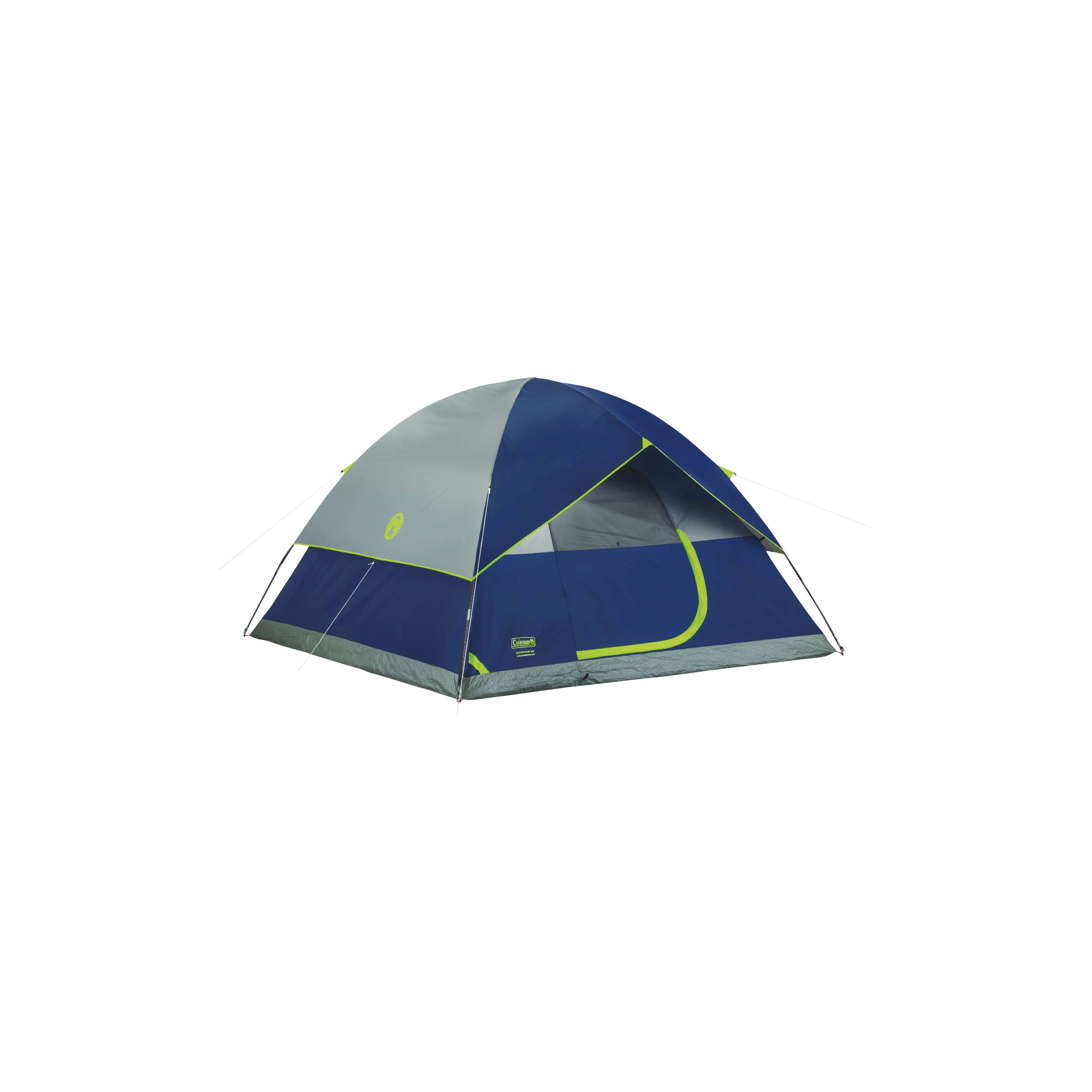 Coleman 6-Person Weathermaster Cabin Camping Tent with Screen Room