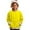 a-Yellow91, variant on FINALGANG Boys Girls Sweatshirt Kids Solid Color Crewneck Sweatshirt With Fuzzy Trim Kangaroo Pocket Long Sleeve Soft Relaxed Fit Pullover For Festive Daily Wear Activities Trendy Top