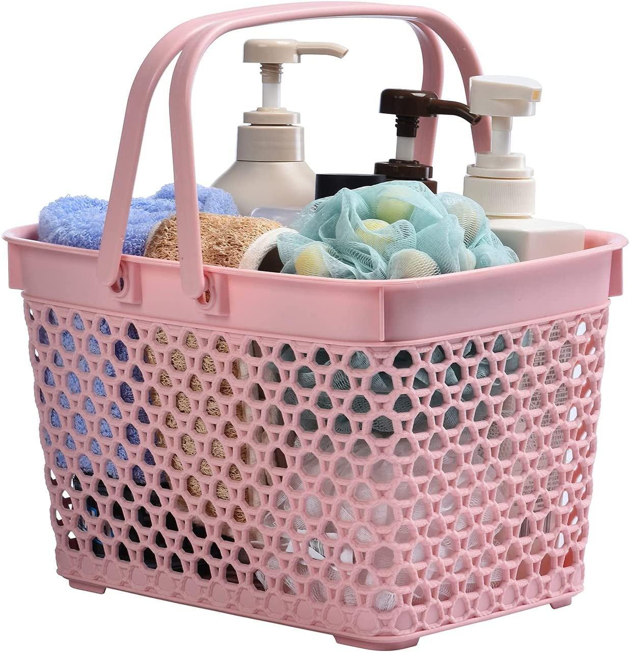Shower Caddy Basket With Handle For Bathroom,kitchen,college  Dorm,pool,camp, Gym - Storage Baskets - AliExpress