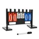 thumbnail image 5 of Marcador deportivo Flip Board de 4 dígitos, portátil, fácil de usar, marcador de mesa para juegos, actividades de educación física en el aula, 5 of 10