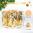 thumbnail image 2 of Caja de regalo Jaywayang Holiday Gold de 25 cm con cinta y papel, 2 of 6