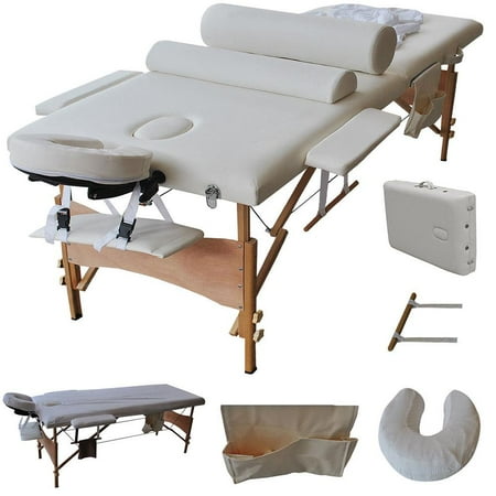 Zimtown 84 Portable Massage Table Set Professional All Inclusive
