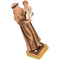 thumbnail image 3 of St. Anthony Statue Desktop Religious Adornment Church Figure Ornament Resin Craft, 3 of 3