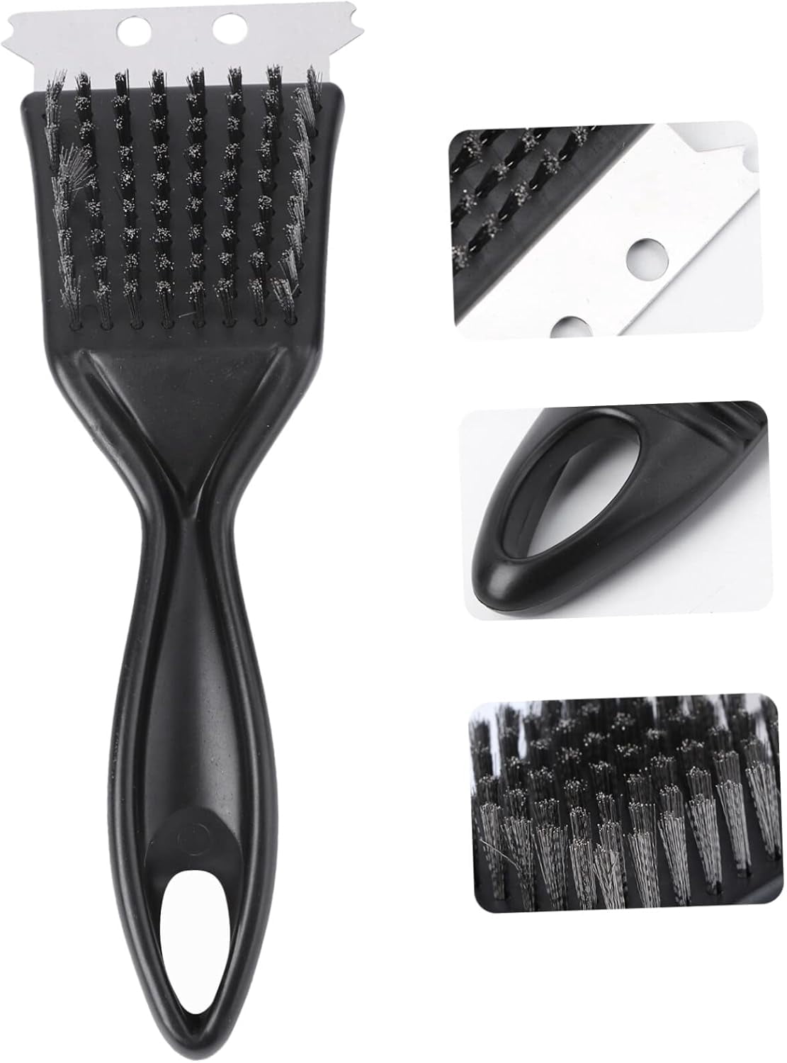 Yankucat BBQ Grill Brush for Outdoor Grill and Scraper, Stainless Steel Cleaning Brush, Gift for Men/Dad BBQ Brush