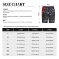 thumbnail image 4 of Daiia 2025 New Year 2 Mens Woven Stretch Pajama Short,Short Pajama Pants-3X-Large, 4 of 7