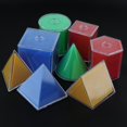 thumbnail image 3 of 8 Piezas De Sóli Geométricos Desmontables De Juguete De Aprendizaje De Matemáticas Zulema Juguete de bloques geométricos 3D, 3 of 8