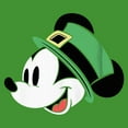 thumbnail image 2 of Boy's Mickey & Friends Mickey With Irish Hat  Graphic Tee Kelly Green X Small, 2 of 4