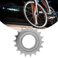 thumbnail image 1 of Bike Freewheel Replacement Accessory, Exquisite Workmanship Run Smoothly Bicycle Freewheel Rotate Lightly  for Fold Bike for Single Speed Bike Brown,Electrosilvering, 1 of 7