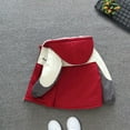 thumbnail image 5 of Gubotare Fleece Jacket Boys Baby Girls Long Coat Toddler Kids Winter Fleece Jacket Warm Outwear Clothes Size 4T 5T,(Red 4-5 Years), 5 of 6