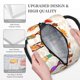 thumbnail image 3 of Easygdp Black African Woman Bolsa de Almuerzo Insulada Grande, Forro de Aluminio, Diseño Espacioso, a Prueba de Fugas, Ideal para Trabajo, Picnics, Viajes y Actividades al Aire Libre, 3 of 6