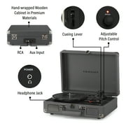 Crosley Cruiser Plus Vinyl Record Player with Speakers and Wireless Bluetooth - Audio Turntables