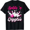 thumbnail image 1 of Playera Divertida para Mujeres "Risas y Bolos" Equipo de Bowling, 1 of 5
