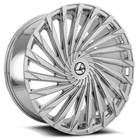 AZARA 22X8.5 5X112/5X114.3 38ET 74.1CB NANO CHROME
