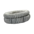 thumbnail image 5 of Bothyi Round Dog Bed Snooze Autumn Dog Cushion Bed for Chihuahua Cats Kitten gray 50cmx50cmx18cm, 5 of 8