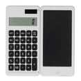 thumbnail image 2 of Multi Function Calculator LCD Writing Pad Mortgage and Tax Conversions Solar Powered for Home Office School Shop Silent Buttons, Pocket Size Calculator with Notepad, 2 of 7