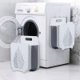 thumbnail image 1 of Cesto para ropa, cestas de lavandería plegables de pared, cesta de lavandería de plástico transpirable, cesta de almacenamiento, organizador de lavandería, cesto para el baño, apto para Be, 1 of 7