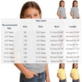 Annhoo Girls School Uniform Shirts Cable Knit Short Sleeve Top Summer ...