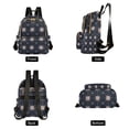 thumbnail image 4 of FORMRS Mini Backpack Purse for Women Travel Daypack Casual Shoulder Bag, Red Fireworks Pattern, 4 of 7