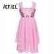 thumbnail image 2 of Vestido de ballet para niñas pequeñas, trajes líricos de Ballet con lentejuelas, vestido de baile de Ballet, leotardo de gimnasia, vestido tutú de bailarina para niños, 2 of 5