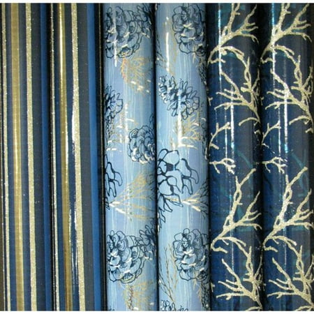 Holiday Time Large Gift Wrap, Frost
