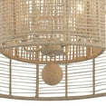 thumbnail image 4 of 4 Light Chandelier-Burnished Silver Finish    -Traditional Installation Crystorama Lighting Jay-A5004-Bs, 4 of 9
