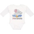 thumbnail image 3 of Inktastic I Love My Babysitter Elephant Family Boys or Girls Long Sleeve Baby Bodysuit, 3 of 5