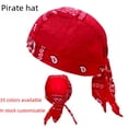 thumbnail image 3 of Sombrero estilo hip hop para montar al aire libre, estilo europeo y americano, de algodón, estampado de anacardo, multicolor, estilo hip hop, turbante, 3 of 5