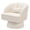 Beige, variant on Swivel Barrel Chair, Accent Chair with Armrest, Modern 360 Degree Swivel Barrel Chair with Curve Back, Comfy Round Velvet Armchair Single Sofa, for Living Room Bedroom Reading